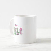 Golf Uncle Nk Hole In One Golf 1st Birthday Girl コーヒーマグカップ (正面左)