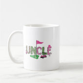 Golf Uncle Nk Hole In One Golf 1st Birthday Girl コーヒーマグカップ (左)