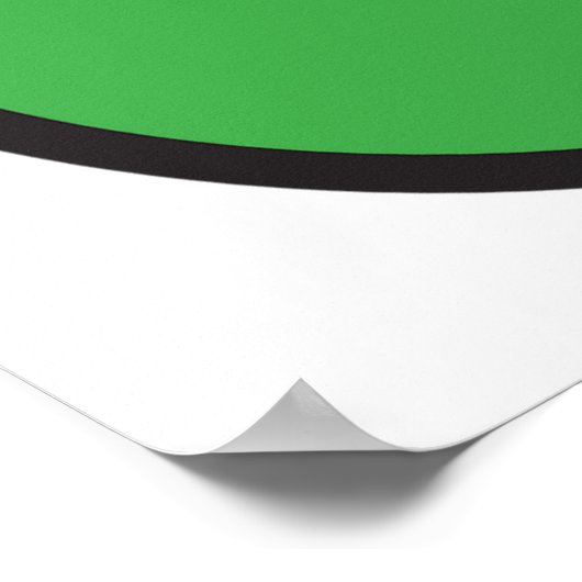 Golf Wang Vibrant Green and Red ポスター (角)