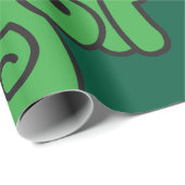 Golf Wang Vibrant Green and Red ラッピングペーパー (ロールコーナー)