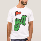 Golf Wang Vibrant Green and Red Tシャツ (正面)
