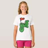 Golf Wang Vibrant Green and Red Tシャツ (正面フル)