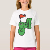 Golf Wang Vibrant Green and Red Tシャツ (正面)