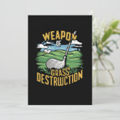 Golf Weapon of Grass Destruction Art シーズンカード (スタンド正面)