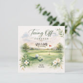 GOLF WEDDING Let’s Par-Tee Save the Date セーブザデート (スタンド正面)