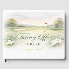 Golf Wedding Napkins | Teeing Off Forever Country ゲストブック