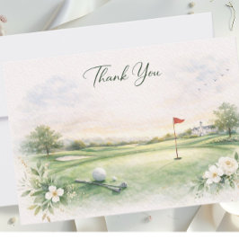 GOLF WEDDING thank you card サンキューカード