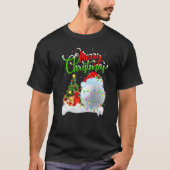 Golf  Xmas Decorations Santa Golf Christmas Tシャツ (正面)