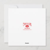 Golfcartサンタ シーズンカード (裏面)