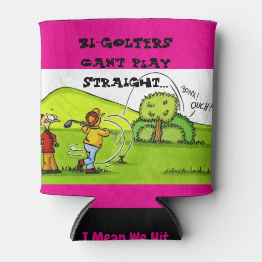 Golfer Can Cooler 缶クーラー (正面)