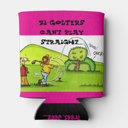 Golfer Can Cooler 缶クーラー (裏面)