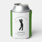 Golfer Golf Themed Bachelor Party  缶クーラー (缶正面)