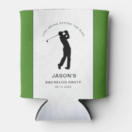 Golfer Golf Themed Bachelor Party  缶クーラー