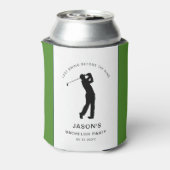 Golfer Golf Themed Bachelor Party  缶クーラー (缶裏面)