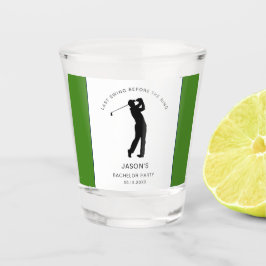 Golfer Golf Themed Bachelor Party favors ショットグラス