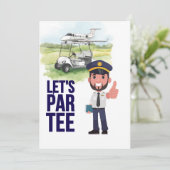 GOLFER Pilot Aviation Industry Golfer 招待状 (スタンド正面)