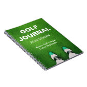Golfer's Customized Personal Golf Journal ノートブック (右側)