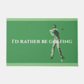 Golfers Doormat ドアマット (正面)