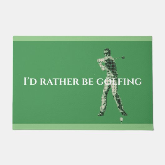 Golfers Doormat ドアマット (正面)