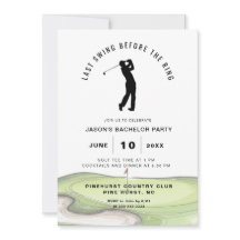 Golfing Bachelor Party