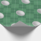 Golfing Gift Wrapping Paper ラッピングペーパー (角)