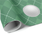 Golfing Gift Wrapping Paper ラッピングペーパー (ロールコーナー)