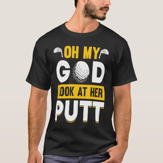 Golfing Golf Player Coach Golfer  7 Tシャツ (正面)