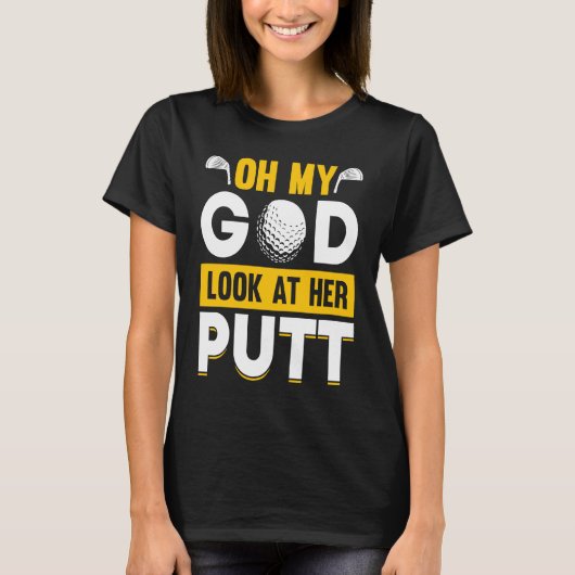 Golfing Golf Player Coach Golfer  7 Tシャツ (正面)