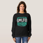Golfing Golf Player Coach Golfer Boyfriend  2 スウェットシャツ (正面フル)