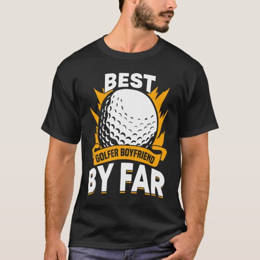 Golfing Golf Player Coach Golfer Boyfriend Tシャツ (正面)