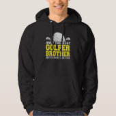 Golfing Golf Player Coach Golfer Brother パーカ (正面)