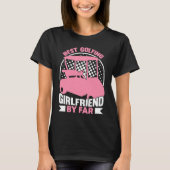 Golfing Golf Player Coach Golfer Girlfriend Tシャツ (正面)