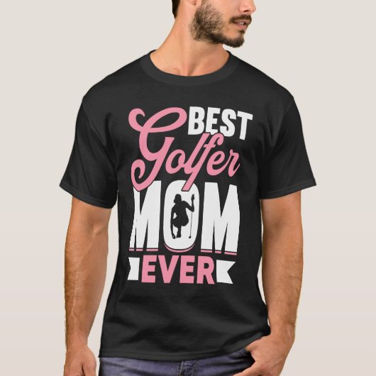 Golfing Golf Player Coach Mother Golfer Mom  2 Tシャツ (正面)