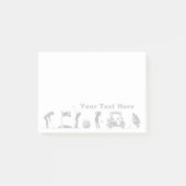 Golfing Journey: From Tee to Green ポストイット (正面)