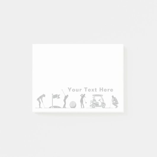 Golfing Journey: From Tee to Green ポストイット (正面)