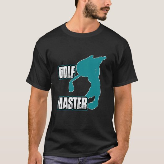 Golfing Master Club Course Tournament Championship Tシャツ (正面)