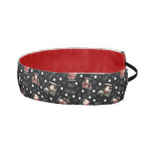 Golfing Santa on Black アスレチックヘッドバンド (右)