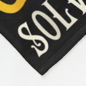 Golfing Solves The Rest Of My Problems Fishing Hob フリースブランケット (角)