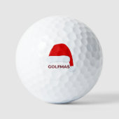 GOLFMAS Christmas Golf Ball  ゴルフボール (正面)