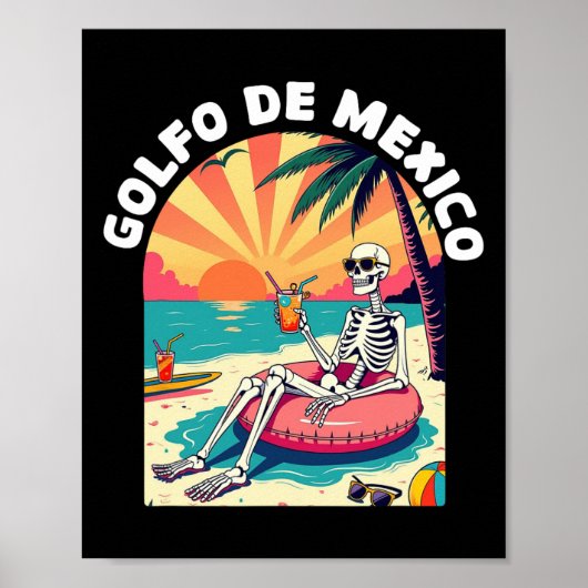 Golfo De Mexico Vivaメキシコ湾お土産 ポスター (正面)
