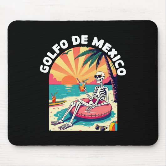 Golfo De Mexico Vivaメキシコ湾お土産 マウスパッド (正面)
