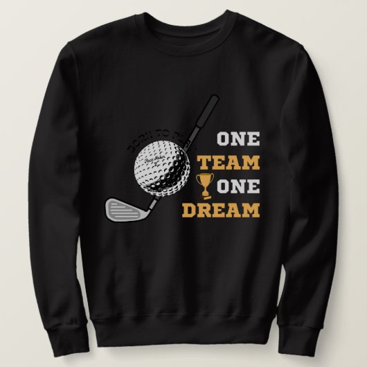 GOLFTシャツ スウェットシャツ (デザイン正面)