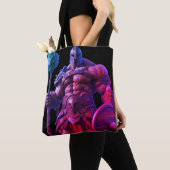 Goliath With a Spiked Club on a Reusable Tote Bag トートバッグ (クローズアップ)