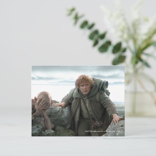 GOLLUM™とSamwise ポストカード (スタンド正面)