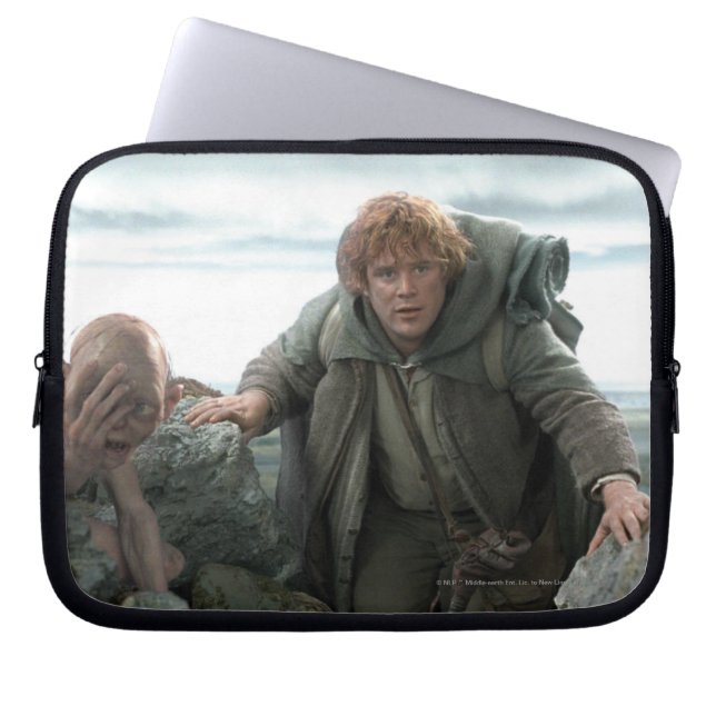 GOLLUM™とSamwise ラップトップスリーブ (正面)
