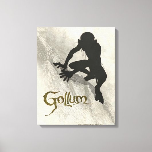 GOLLUM™コンセプトスケッチ キャンバスプリント (正面)