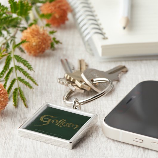 GOLLUM™名前 – テクスチャ キーホルダー (側面)