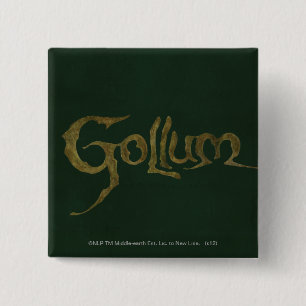 GOLLUM™名 – テクスチャ 缶バッジ