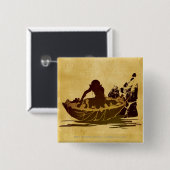 GOLLUM™ in a Raft 缶バッジ (正面&裏面)