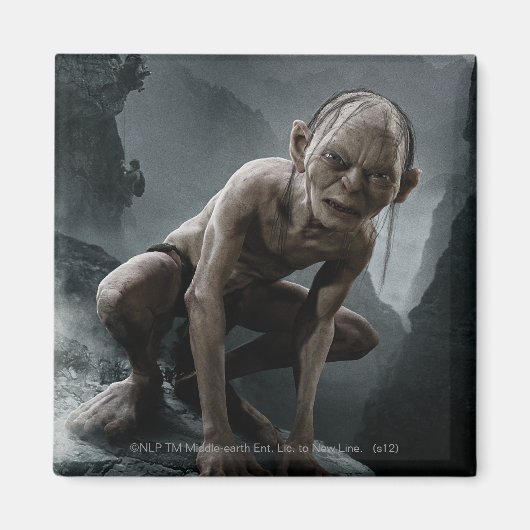 GOLLUM™ on a Rock マグネット (正面)